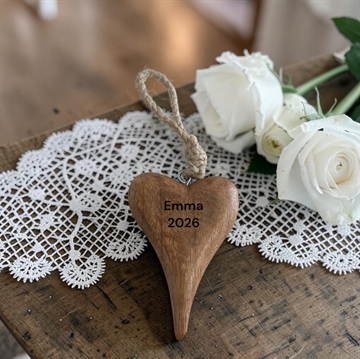 Mango hjerte med navn